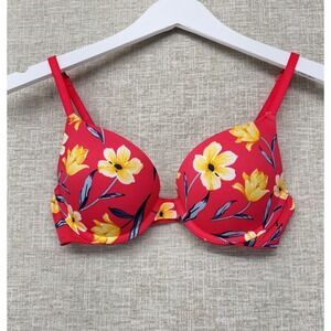 Victoria's Secret Pink Bra‎ Womens 32B Push Up Padded Underwire Wear Everywhere